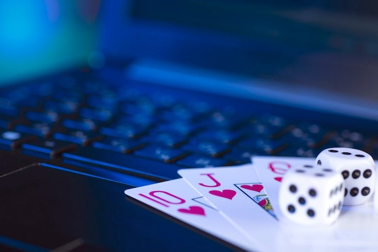 Kartu bingo mutiara yang tertata
